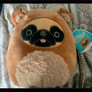 LIMITED EDITION dally the pug in a bear suit squishmellow